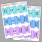 Cool Tones Planner Tabs - TAB106