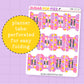 Roller Disco 1 Planner Tabs - TAB117