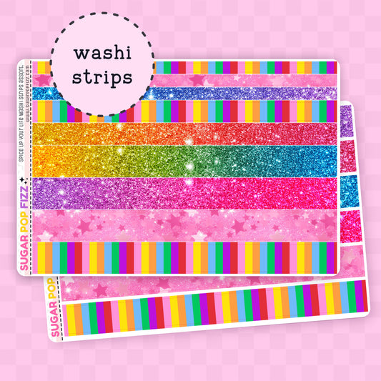 Spice Up Your Life Washi Sheet