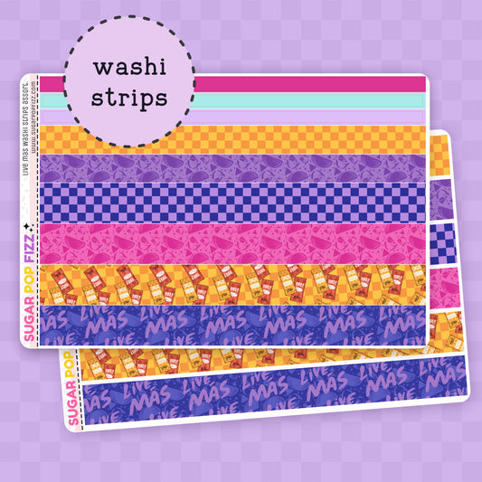 Live Mas Washi Sheet