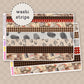 Mystery Thriller Washi Sheet