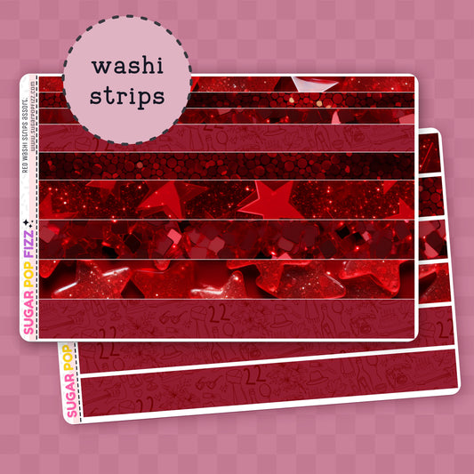 RED Washi Sheet
