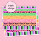 Halloween Cakes Washi Sheet
