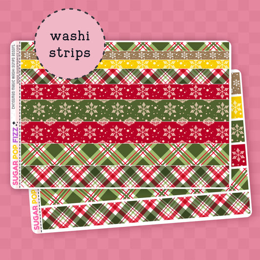 Christmas Magic Washi Sheet