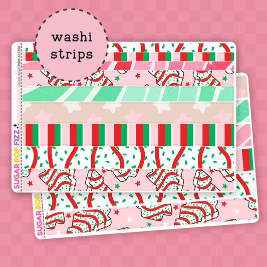 Christmas Tree Cake Washi Sheet