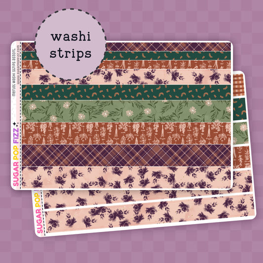 Merlot Washi Sheet