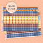 Stars Hollow Washi Sheet