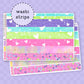 Magical Memories Washi Sheet