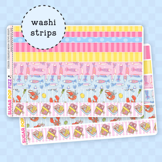 Coastal Coquette Washi Sheet