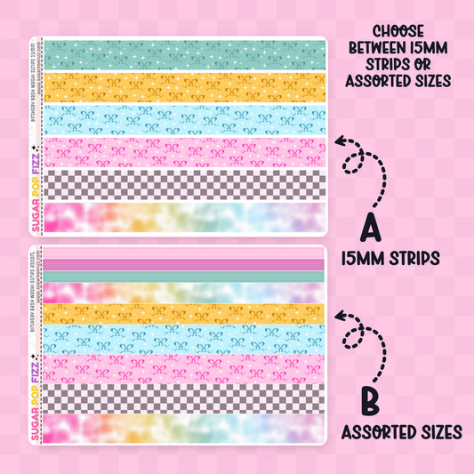 Birthday Bash Washi Sheet