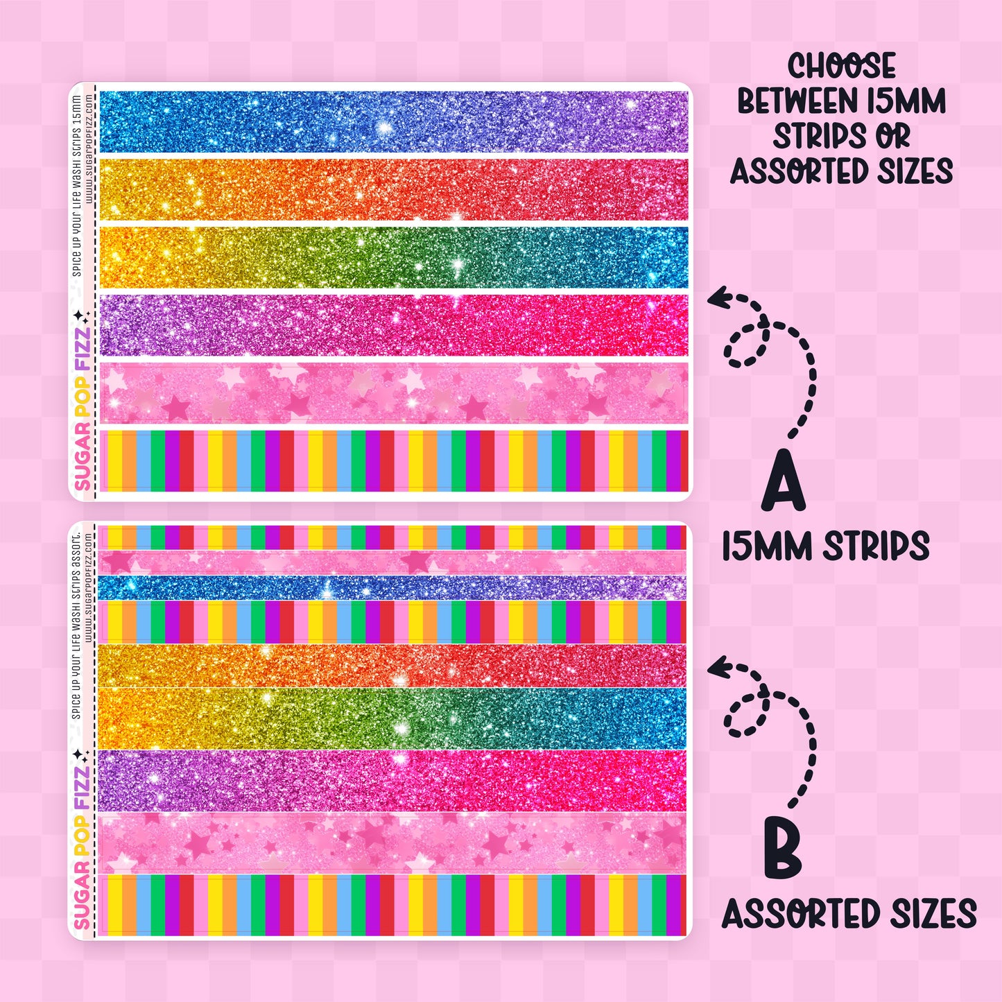 Spice Up Your Life Washi Sheet