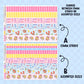 Coastal Coquette Washi Sheet