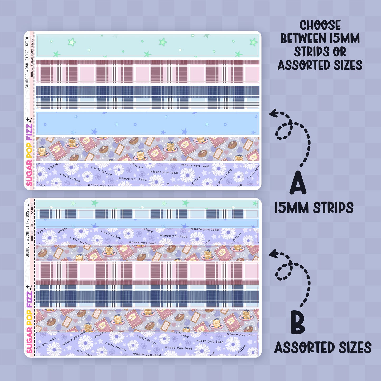 Gilmore Washi Sheet