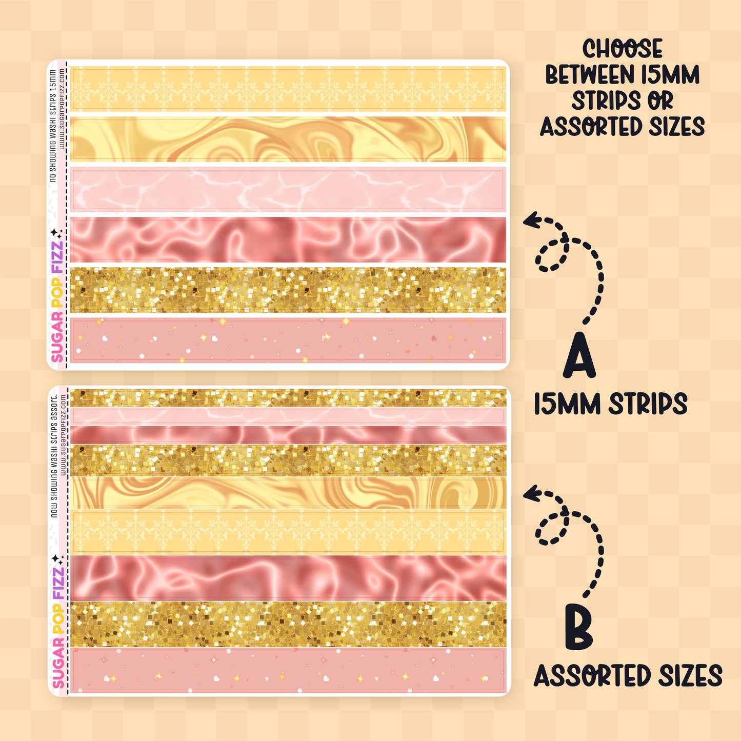 Now Showing Washi Sheet