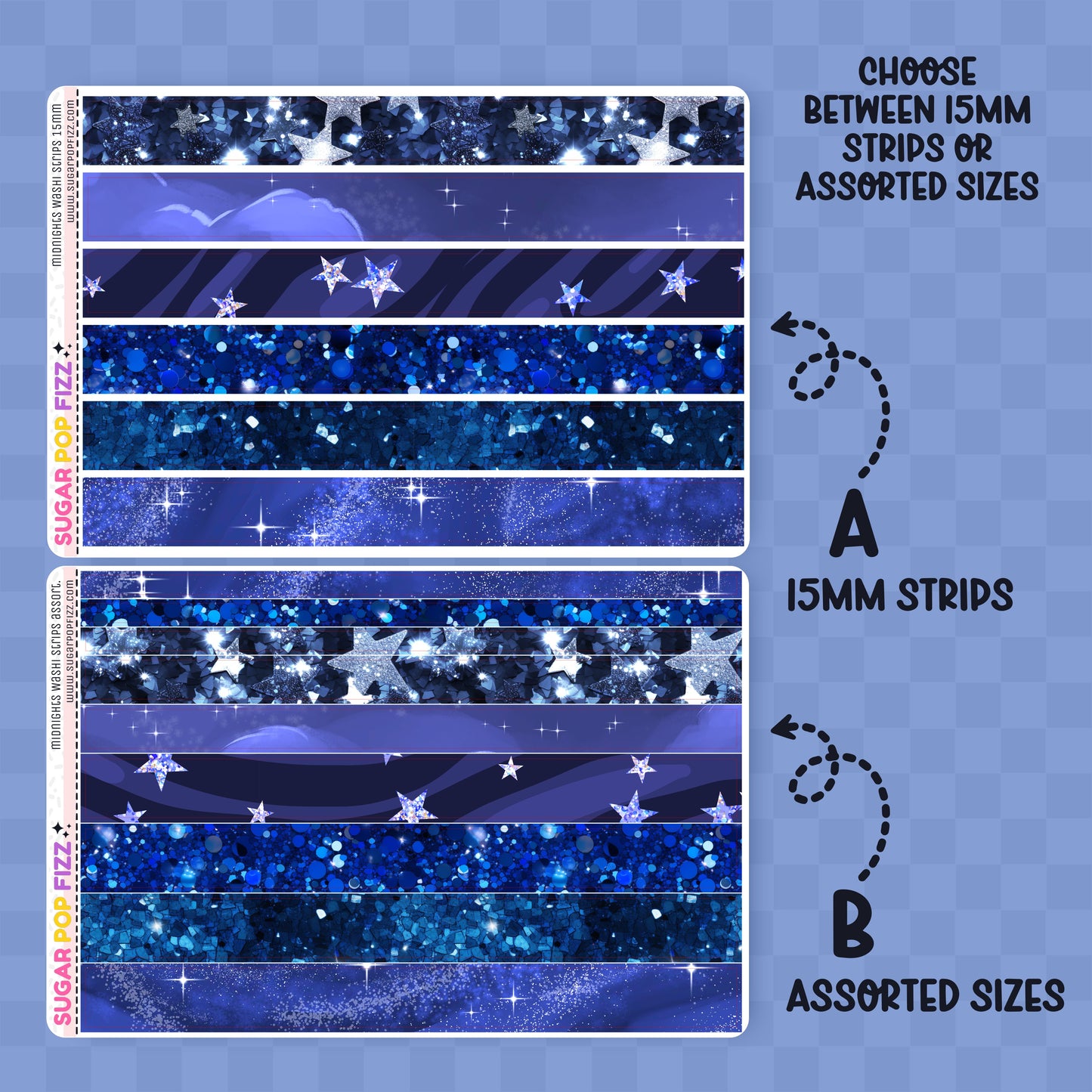 Midnights Washi Sheet