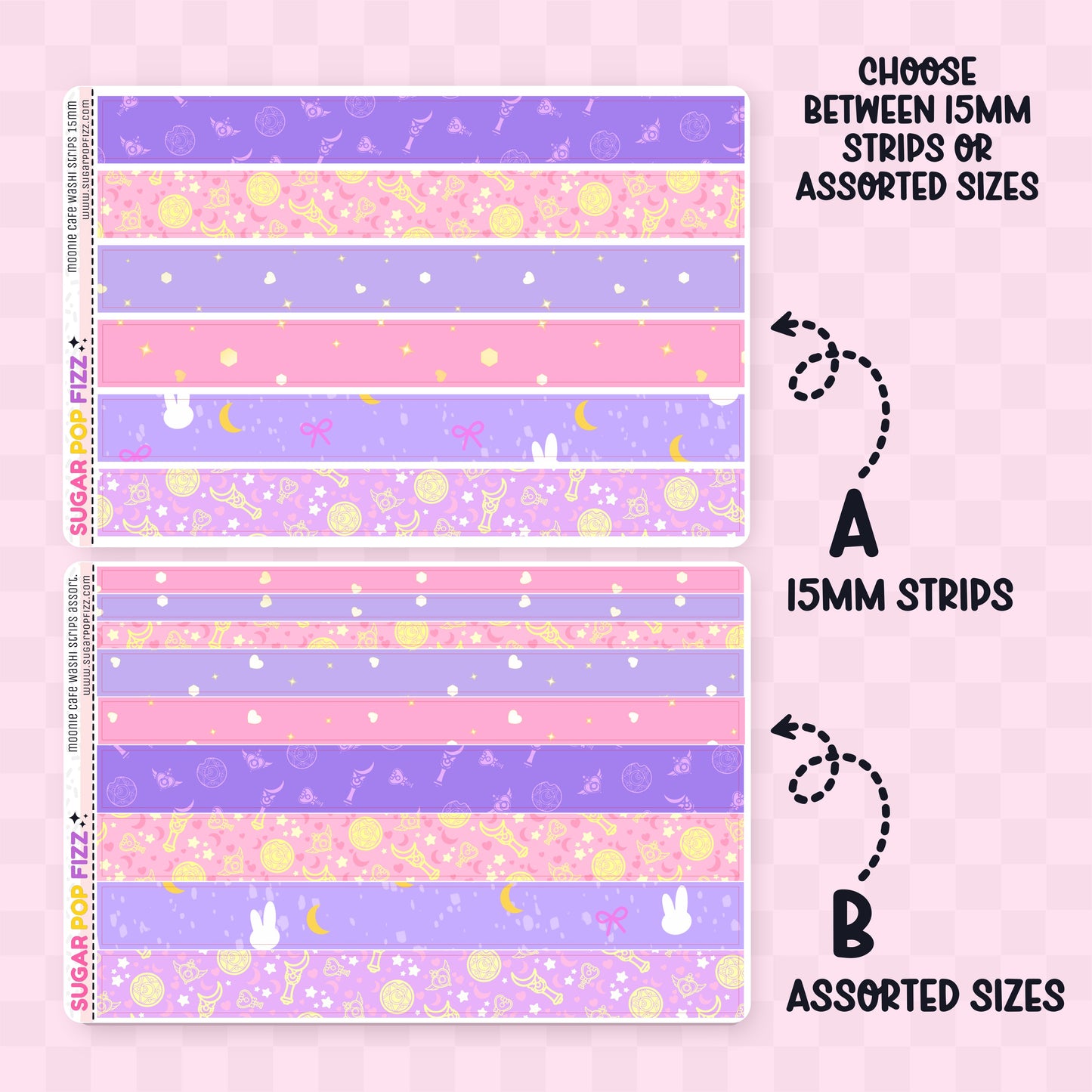 Moonie Cafe Washi Sheet