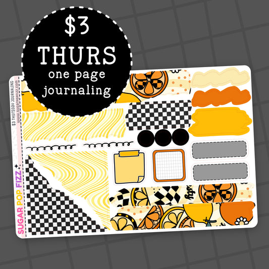 Zesty - $3 Thursday - Journaling