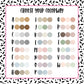 Neutral Small Washi Boxes - 23 color options