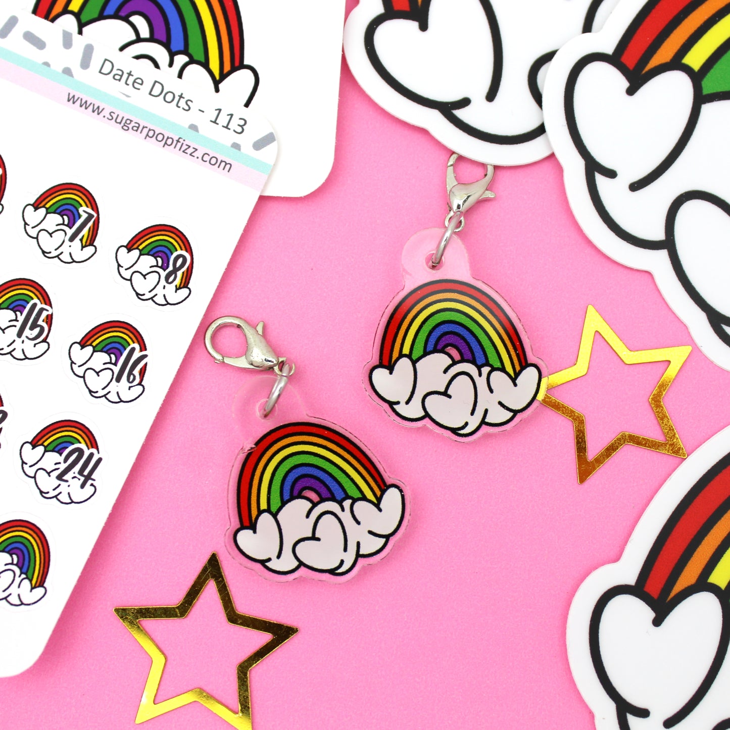 Love Rainbow Charm - RETIRING 12/6