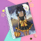 Moonie Halloween - Reusable Sticker Book - 5x7 or 4x6 - choose your skin tone