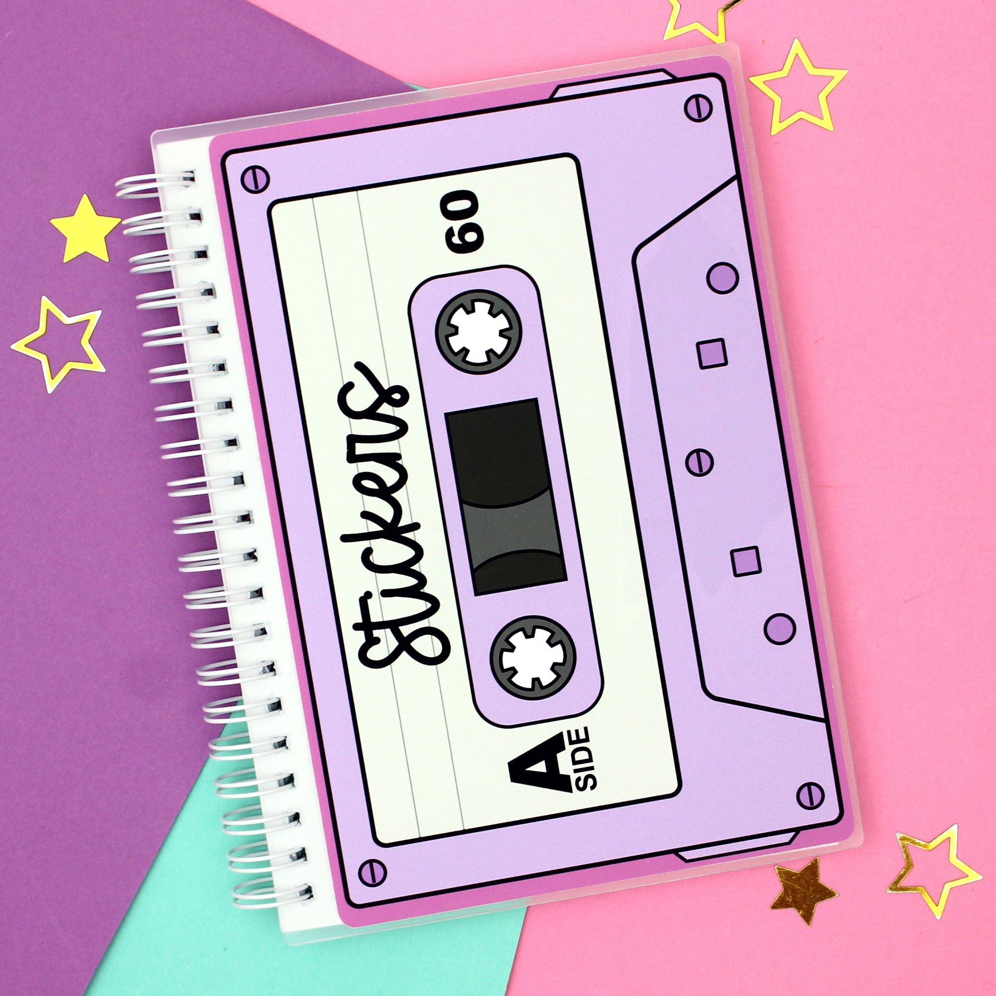 Mixtape - Reusable Sticker Book - 5x7 or 4x6 – Sugar Pop Fizz