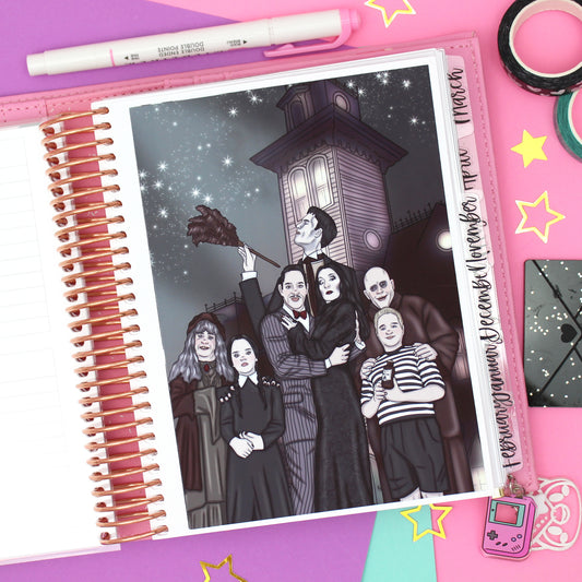 The Addams Family - Full Page Sticker