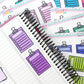 Multicolor Clipped Checklist Boxes - 24 color options