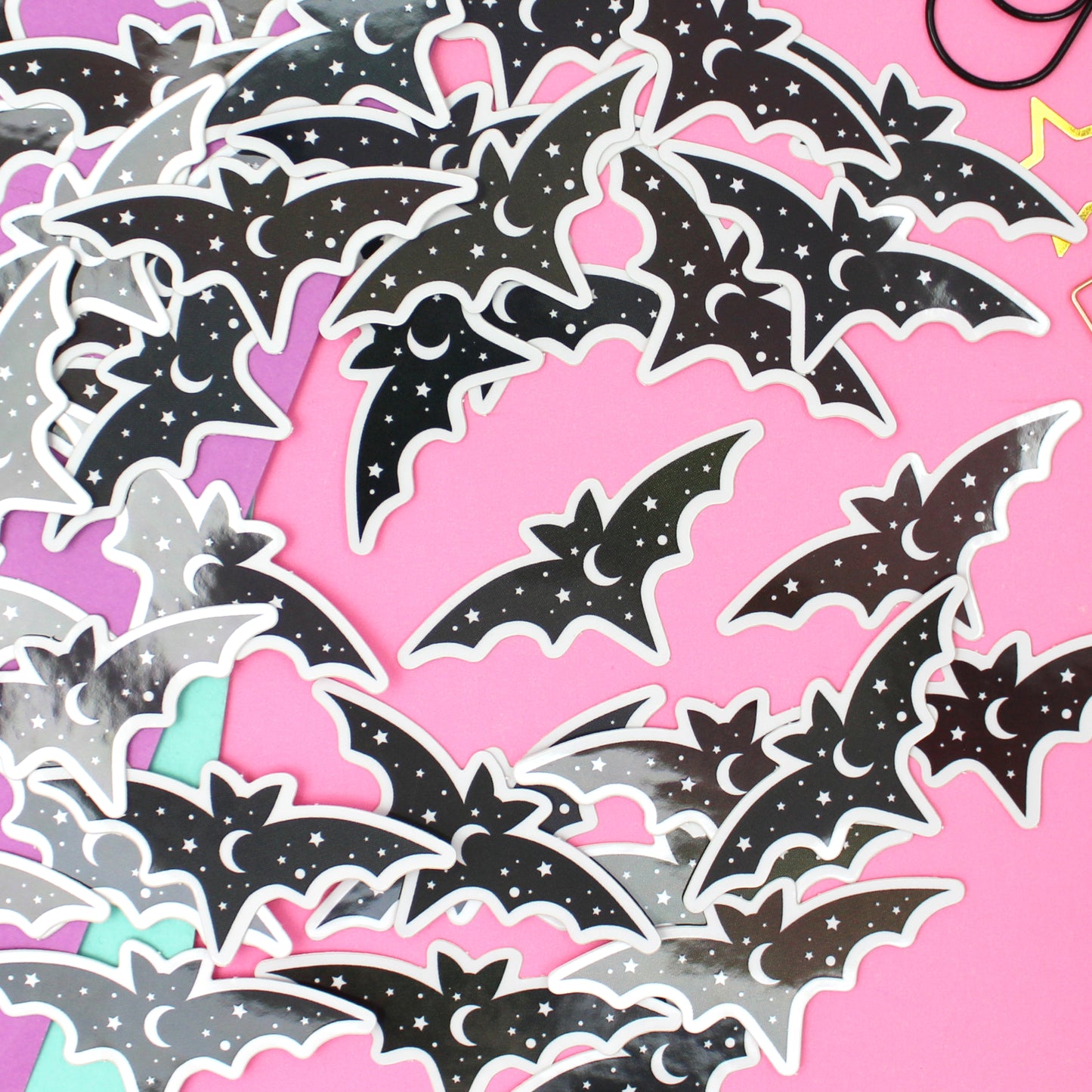 Celestial Bat Vinyl Sticker