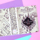 Marauder's Map Sticker Album - 6x8 or 4x6 - Sticker Storage