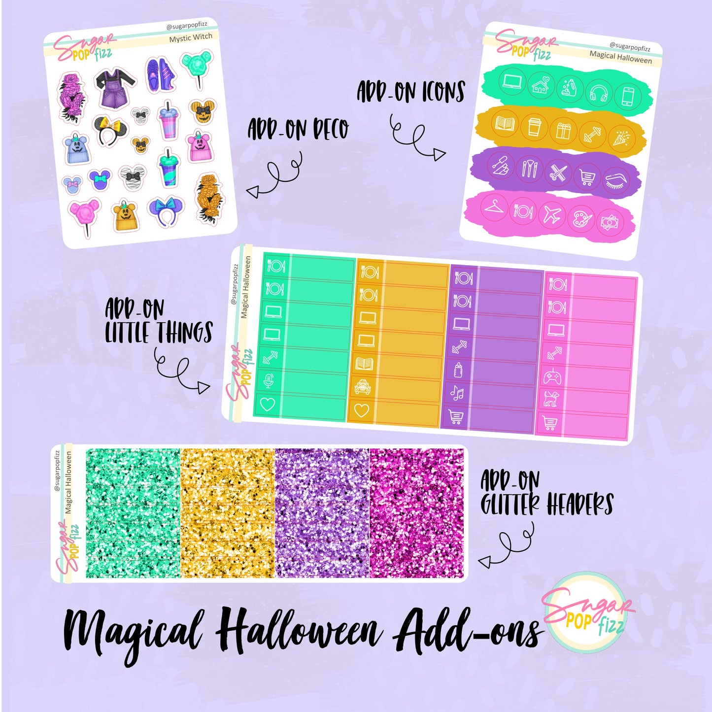 Magical Halloween Weekly Kit Add-ons