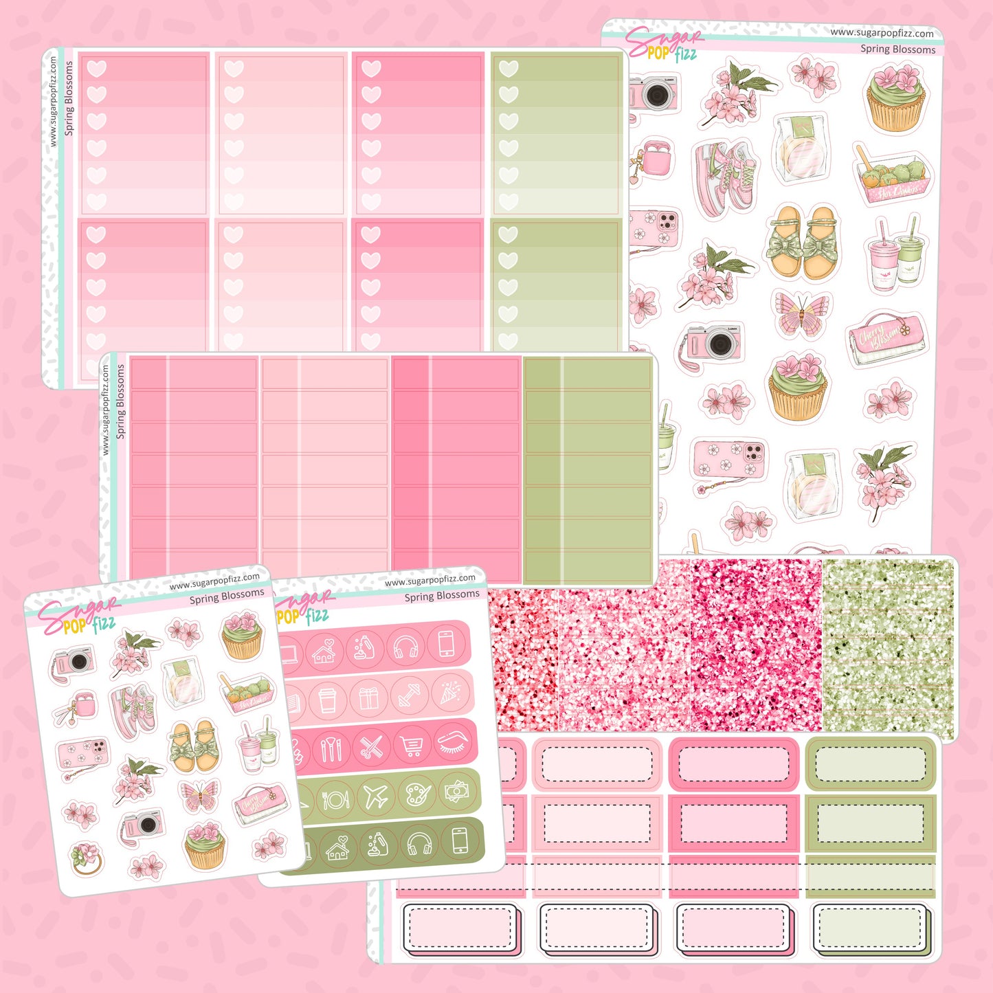 Spring Blossoms Weekly Kit Add-ons - updated 2023