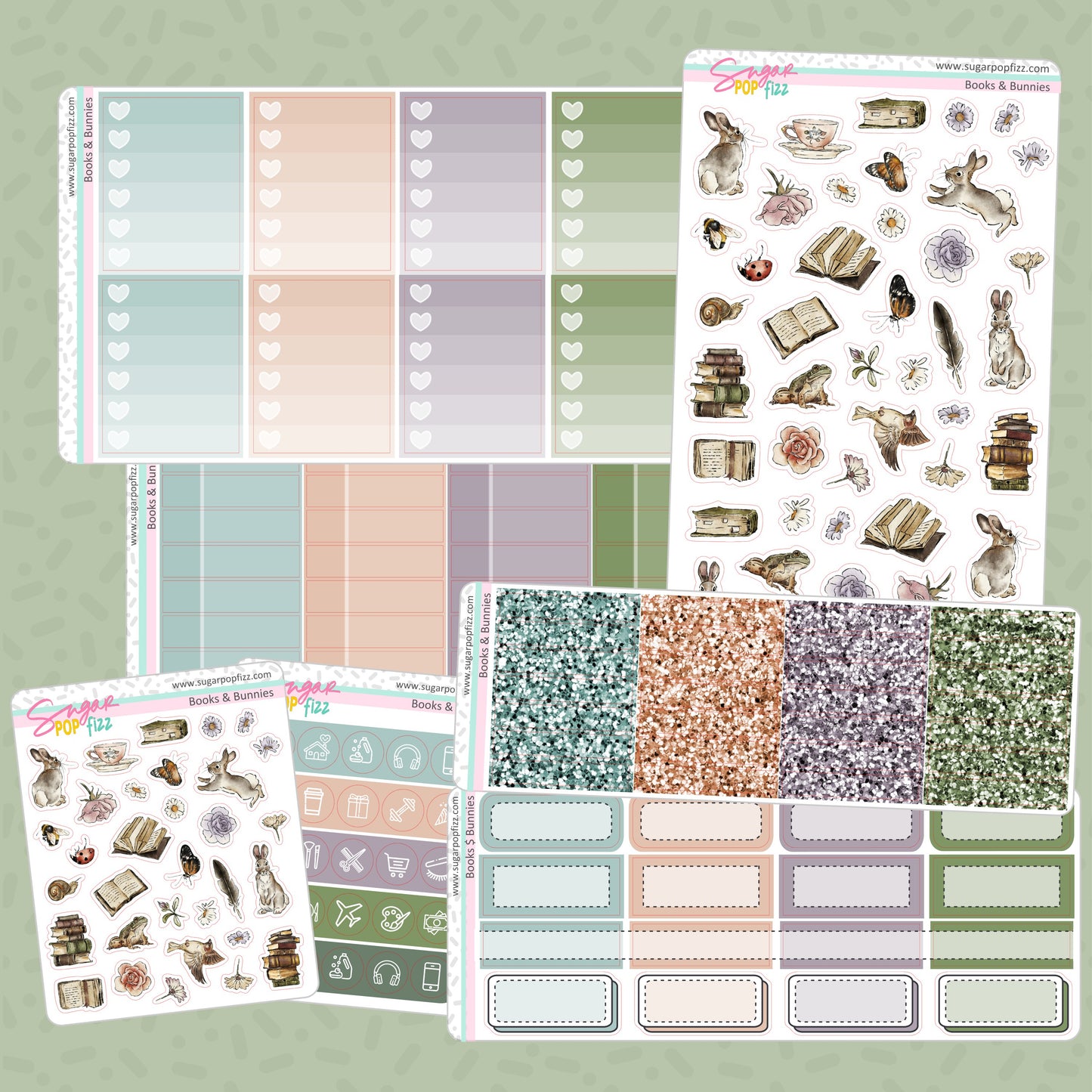 Books & Bunnies Weekly Kit Add-ons - updated 2023