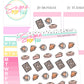 Fall Baking Doodle Stickers - D217