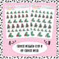 Holly & Mistletoe Doodle Stickers - D256