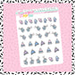 Winter Hats & Mitts Doodle Stickers - D272