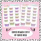 Halloween Yay Doodle Stickers - D342