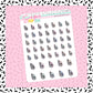 Iron Doodle Stickers - D389