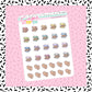 Chicken Nuggets Doodle Stickers - D443