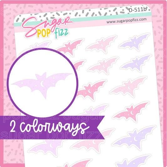 Freakin Bats Doodle Stickers - D511