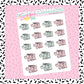 Holiday Pajamas Doodle Stickers - D512