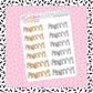 Party Balloons Doodle Stickers - D516