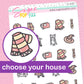 Choose your House Doodle Stickers - D520