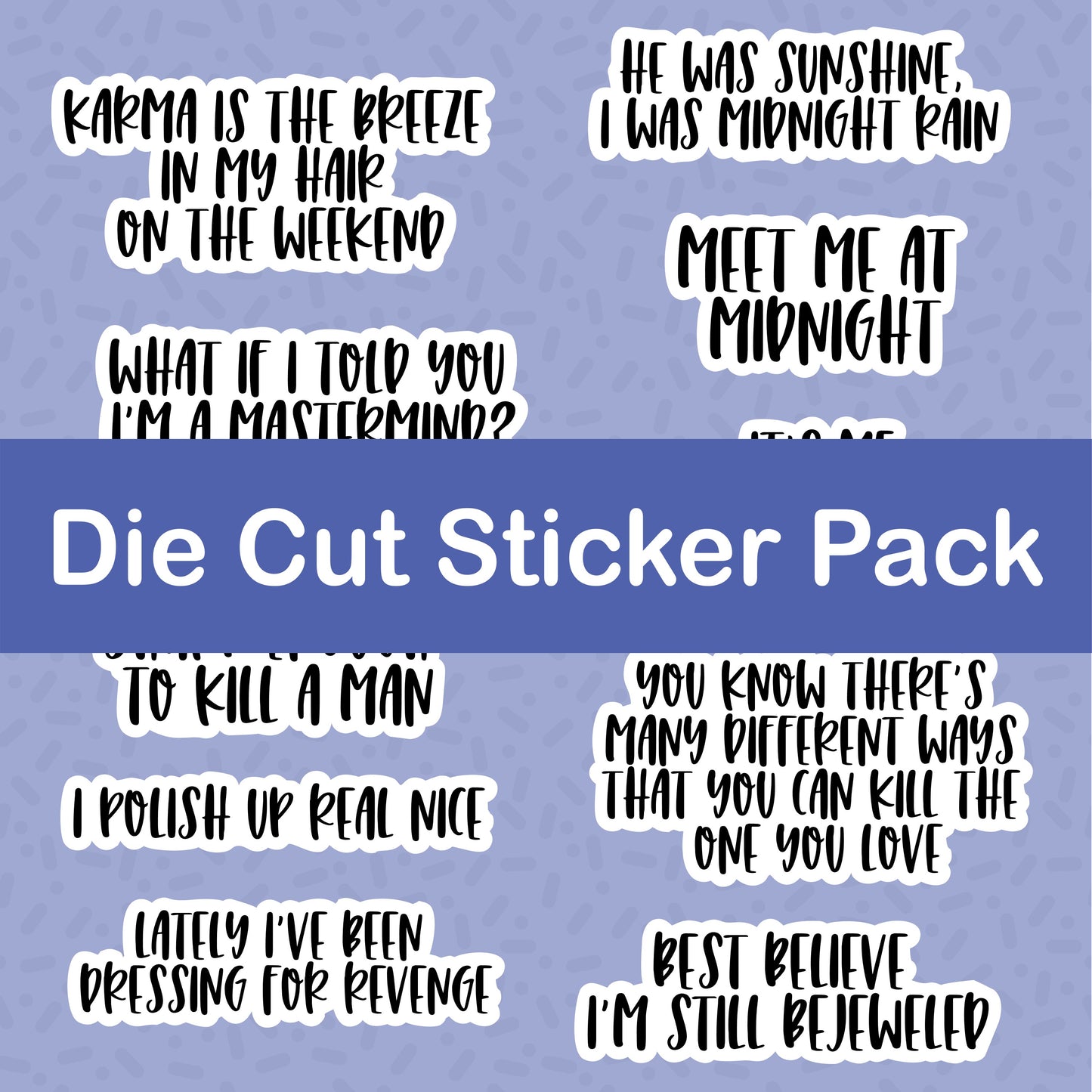 Midnights Die Cut Sticker Pack