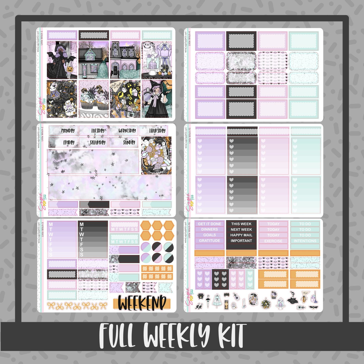 Little Witch Standard Vertical Weekly Kit
