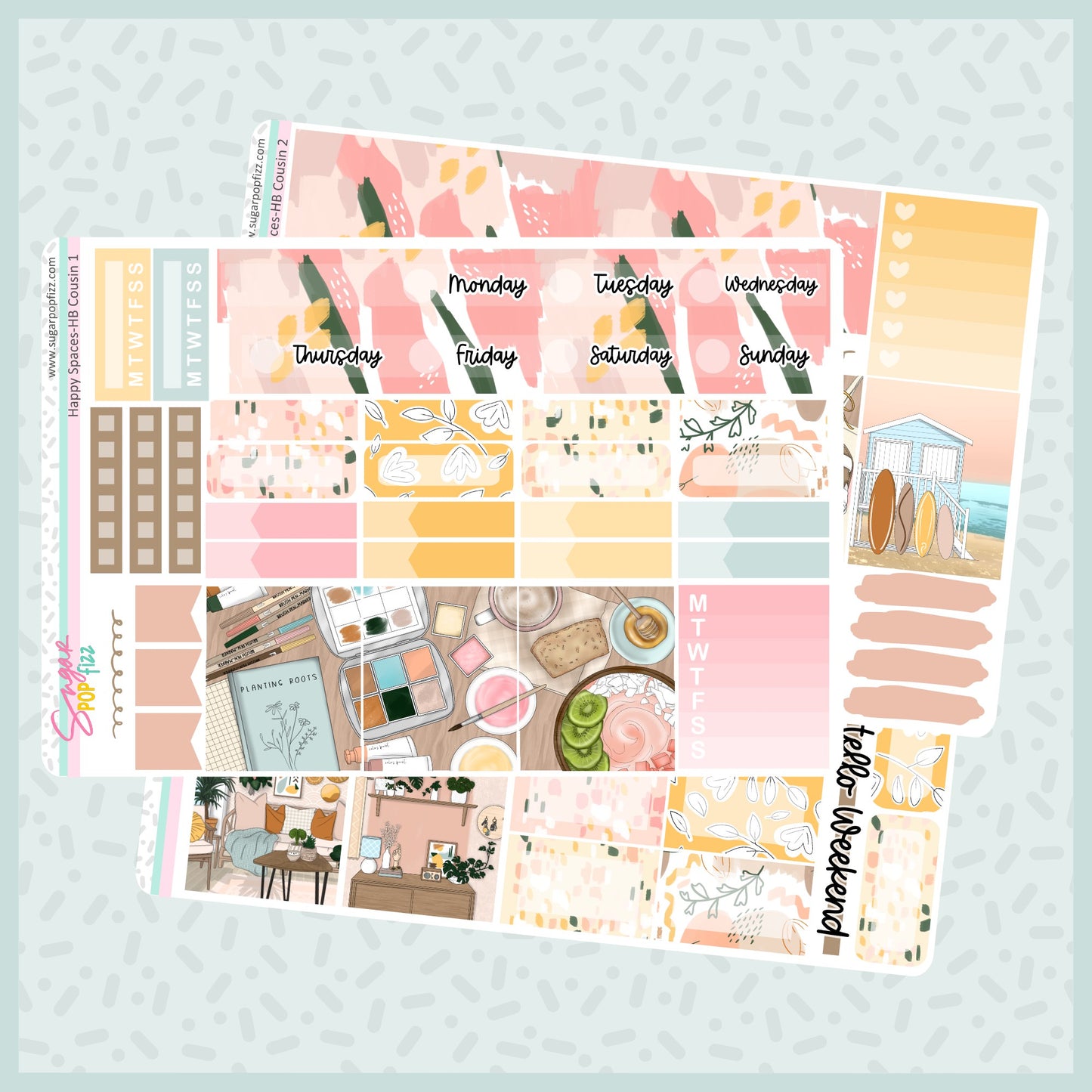 Happy Spaces Hobonichi Cousin Weekly Kit
