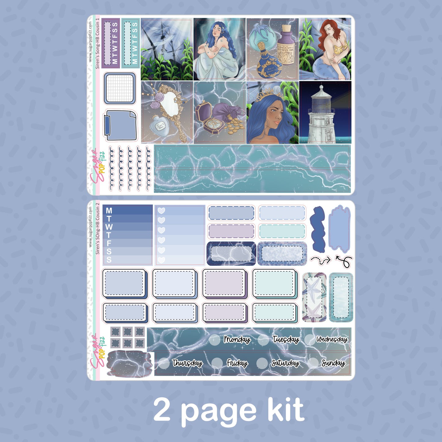 Siren's Song Hobonichi Cousin Weekly Kit - updated 2023