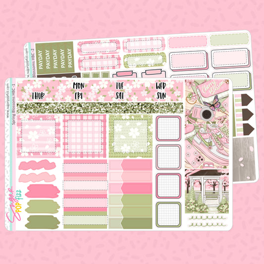 Spring Blossoms Hobonichi Cousin Monthly - updated 2023