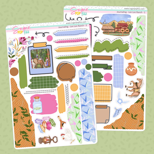 Lon Lon Ranch Journaling Kit  *exclusive art*