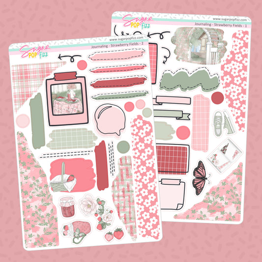 Strawberry Fields Journaling Kit