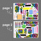 Rainbow Leopard Journaling Kit - updated 2023
